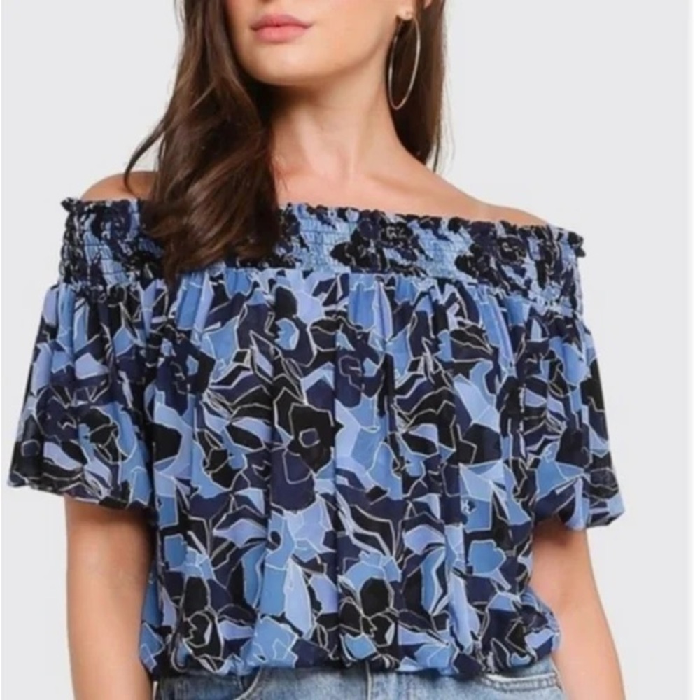 Free People Bubble Crop Top, Large